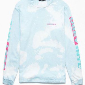 Obey International Bleach Long Sleeve T-Shirt NEW
